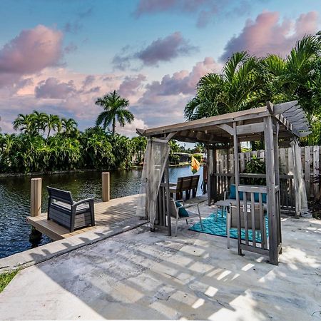 Central Waterfront Villa Salt Wtr Pool Near Beach Fort Lauderdale Eksteriør bilde