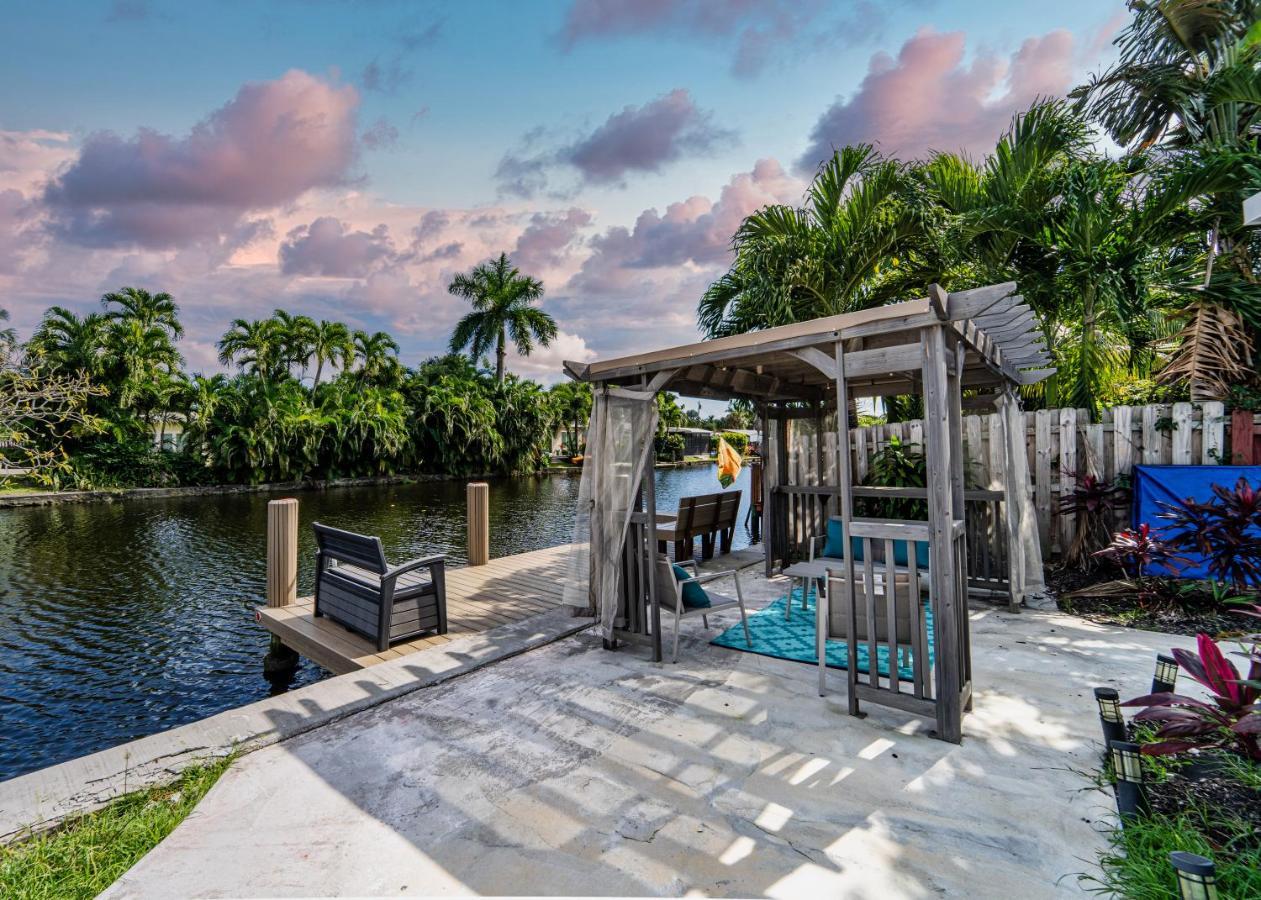 Central Waterfront Villa Salt Wtr Pool Near Beach Fort Lauderdale Eksteriør bilde