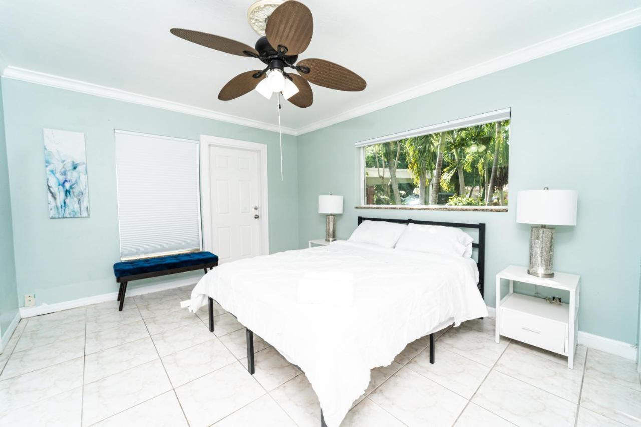 Central Waterfront Villa Salt Wtr Pool Near Beach Fort Lauderdale Eksteriør bilde