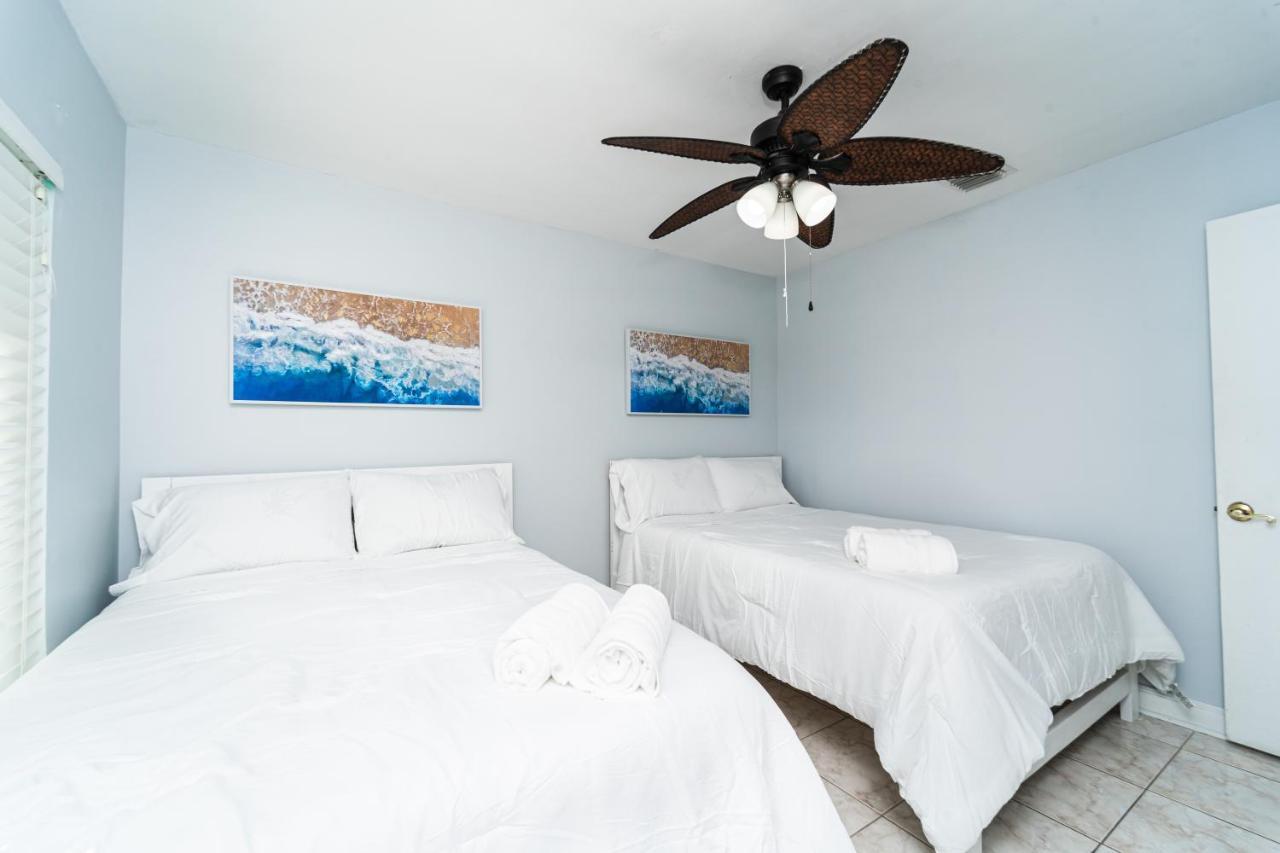 Central Waterfront Villa Salt Wtr Pool Near Beach Fort Lauderdale Eksteriør bilde