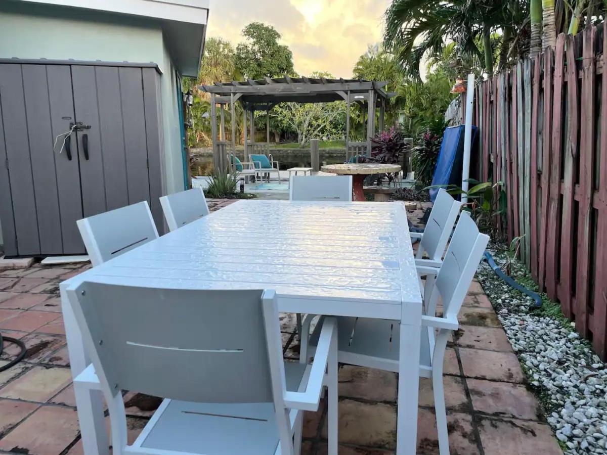 Central Waterfront Villa Salt Wtr Pool Near Beach Fort Lauderdale Eksteriør bilde